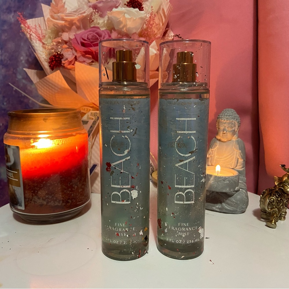 Bath & Body Works At the Beach Fine Fragrance Mist - Clear and Gold